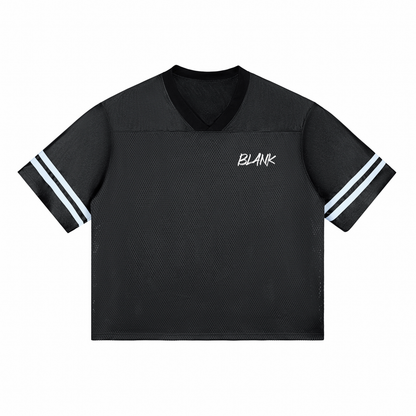 BlankDesignsCo Jersey Style "Never Home" Tee