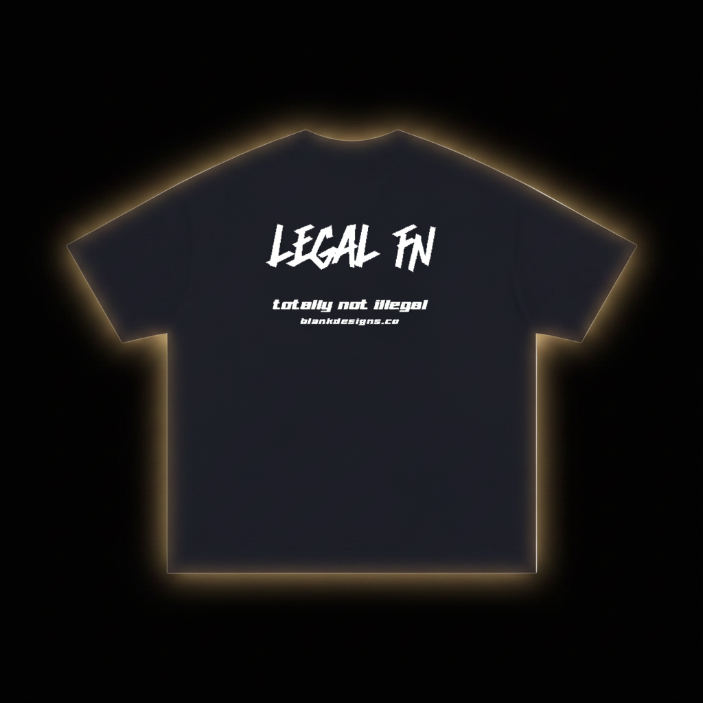 BlankDesignsCo Legal Fn Tee