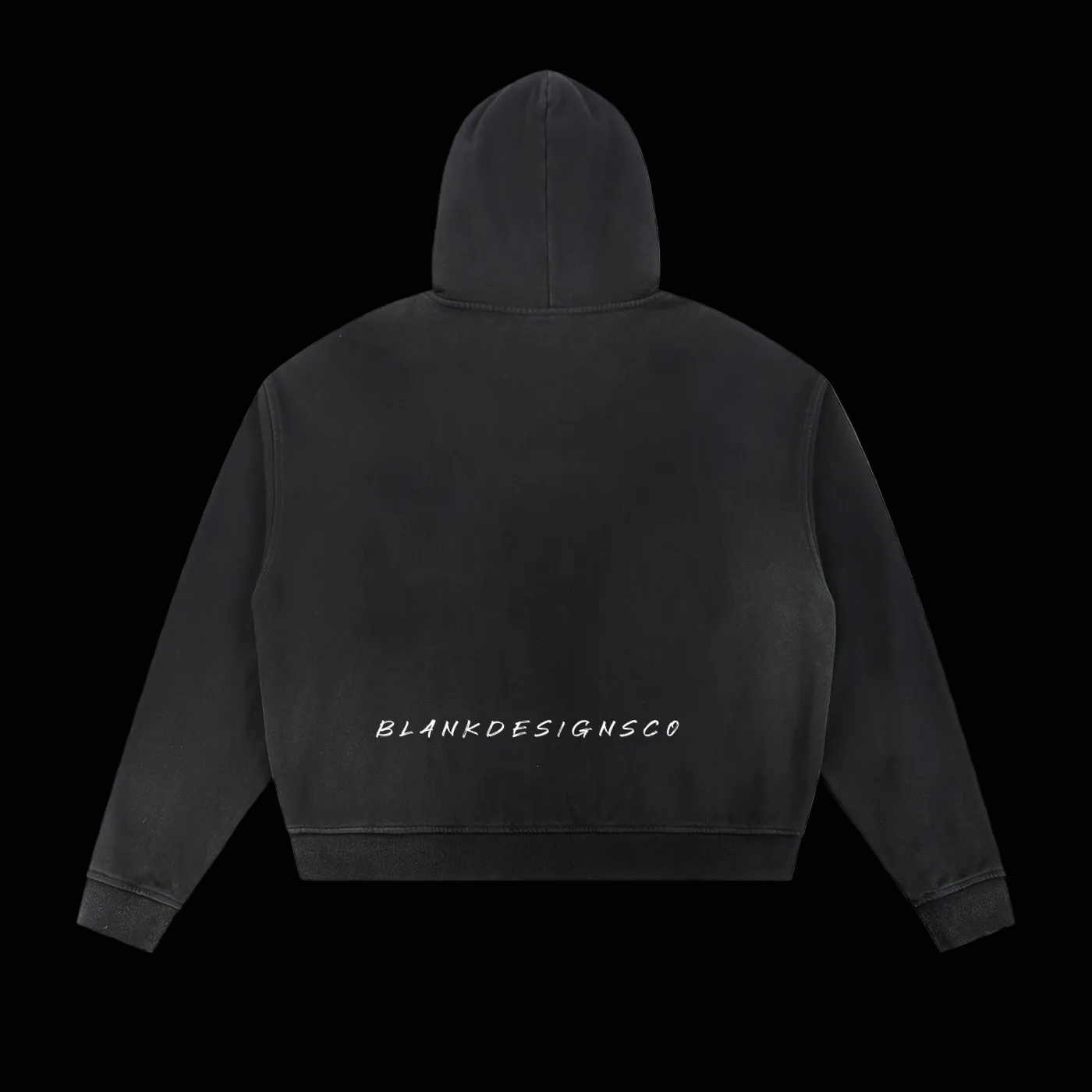 BlankDesignsCo Ripped Style Zip Up
