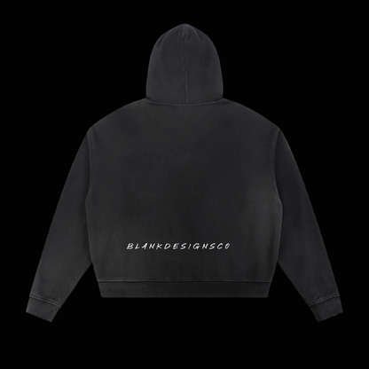 BlankDesignsCo Ripped Style Zip Up