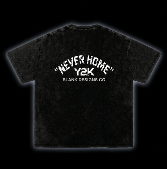 BlankDesignsCo Vintage "Never Home" Tee